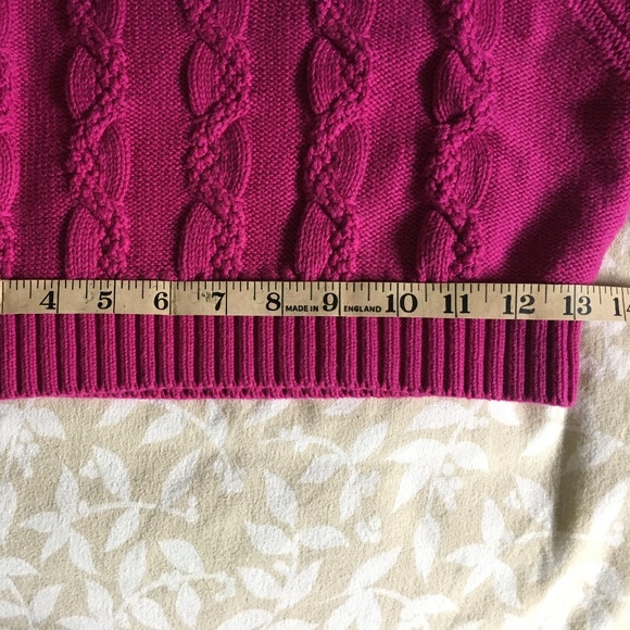 Hot Pink Ballet warm up sweater - Picture 6 of 9